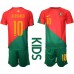 Maillot de foot le Portugal Bernardo Silva #10 Domicile vêtements enfant Monde 2022 Manches Courtes (+ pantalon court)